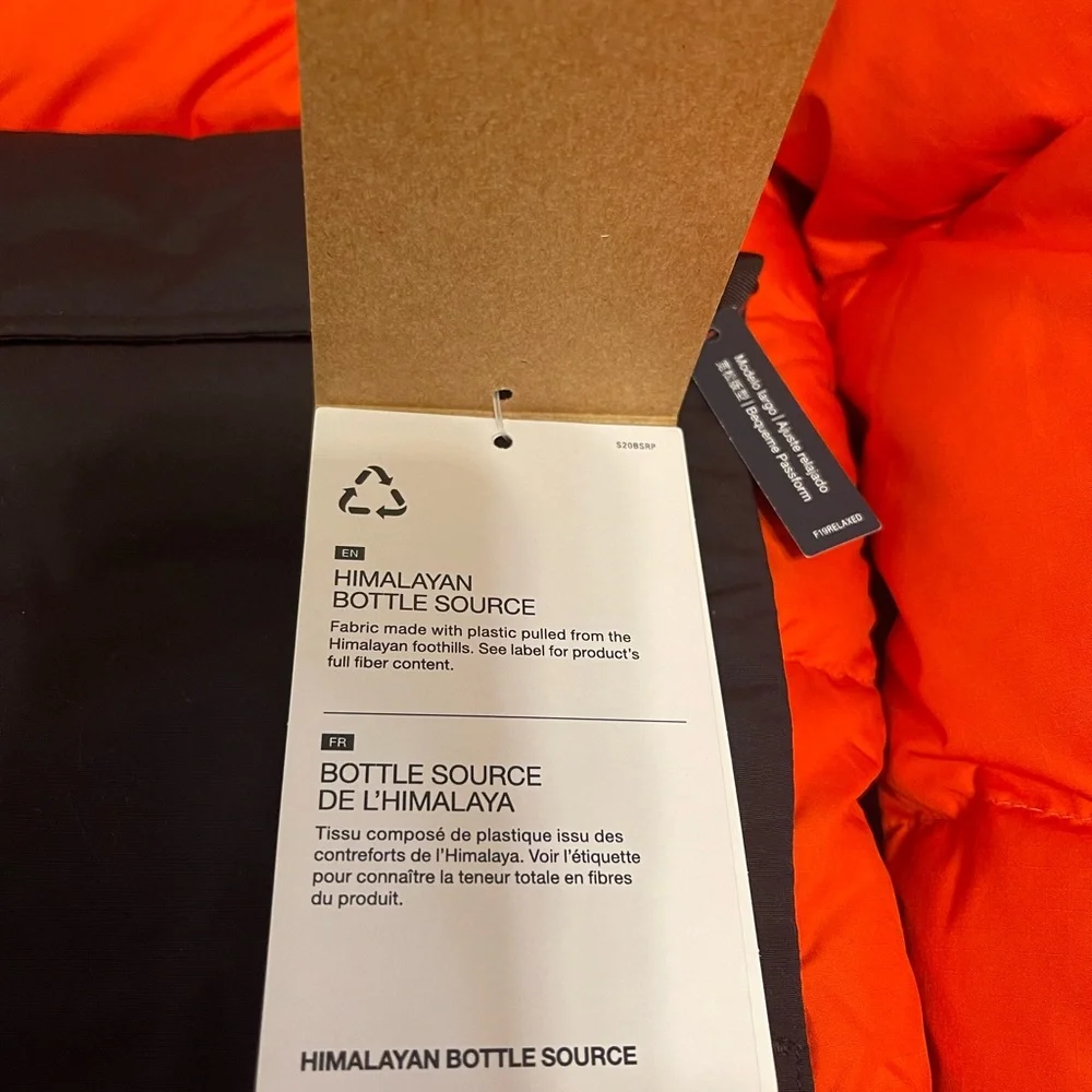 The North Face Men's Orange and Black Jacket - Picture 11 of 15